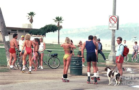 Venice Beach Scene California S Photograph By Tom Wurl Pixels