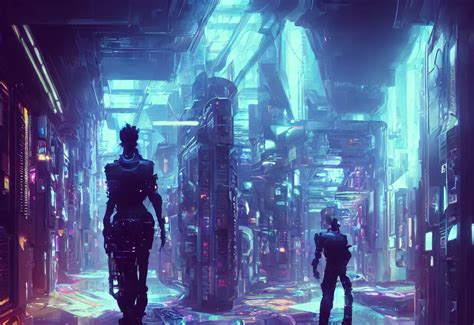 Art By Vincent Lefevre Cyberpunk By Finnian Macmanus Stable