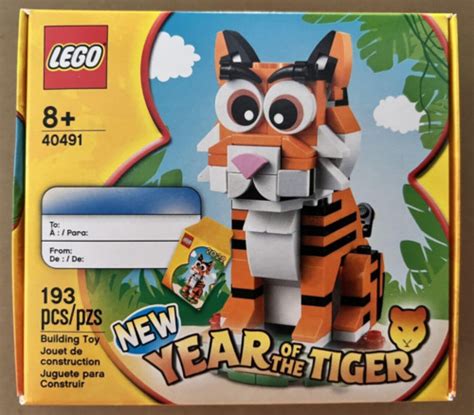 Lego Seasonal Lego Year Of The Tiger 40491 673419346191 Ebay