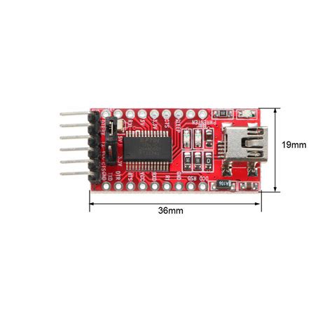 FT232RL FTDI Mini USB To TTL Serial Converter Ubuy India