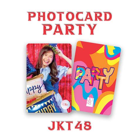 Jual Photocard JKT48 PARTY Edition Shopee Indonesia