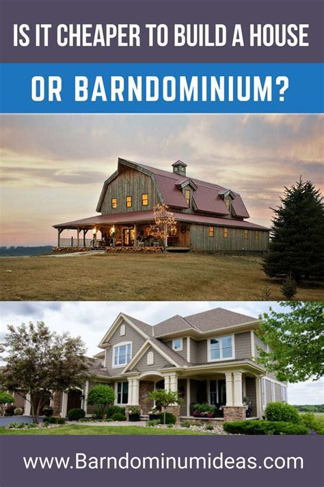 Is It Cheaper To Build A House Or Barndominium Traditional Building