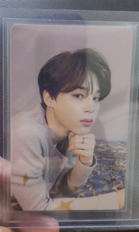 BTS Jimin LY Tear O Version Photocard AUTHENTIC ORIGINAL Hobbies