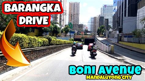 BARANGKA DRIVE To BONI AVENUE MANDALUYONG CITY YouTube