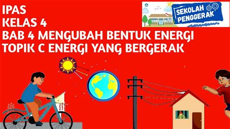 Ipas Kelas 4 Bab 4 Mengubah Bentuk Energi Topik C Energi Yang