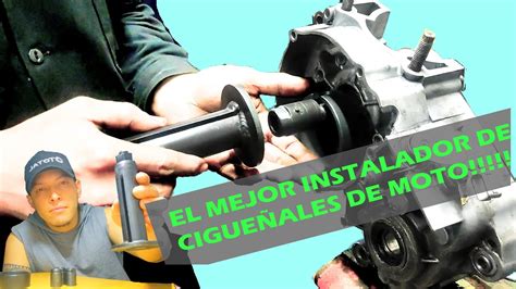 Instalador De Cigue Ales Como Instalar Un Cigue Al De Moto Youtube