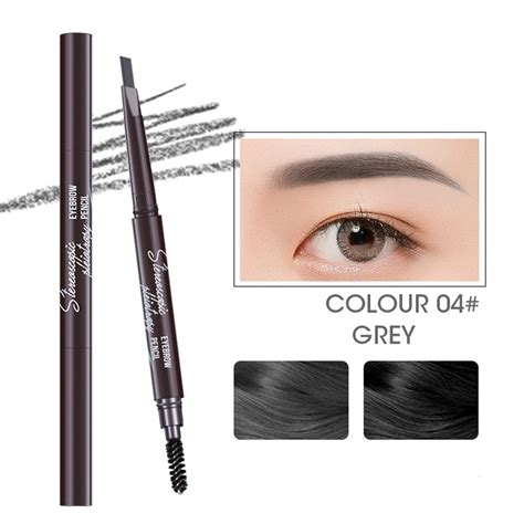 Clearance Single 5 Color Double Headed Eyebrow Pencil Drawing Eye Long