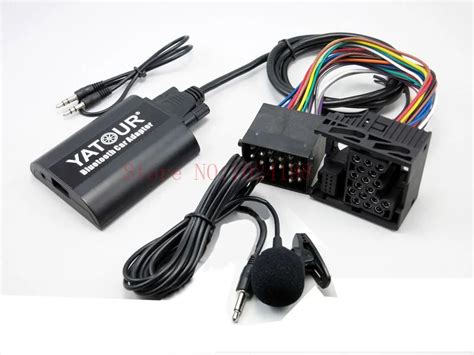 Yatour Bluetooth Hands Free A2DP Car Kits For BMW Mini Rover 75 17 Pin