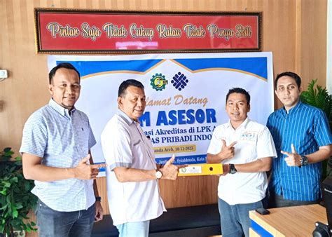 Lembaga Pelatihan Kerja Swasta ACPI Banda Aceh Digenjot Terakreditasi ...