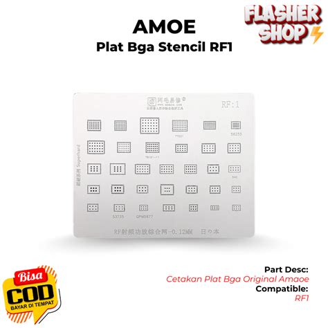 Jual Cetakan Plat Bga Ic Rf Rf Original Amaoe Shopee Indonesia