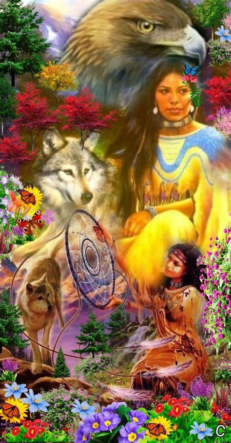 Pin By MoonKat On She Who Runs With Wolves Native American Wolf Art