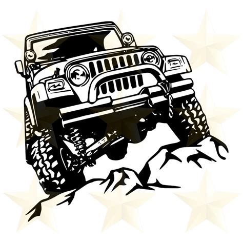 Jeep Wrangler Svg Etsy