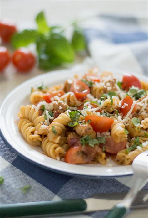 Pasta Met Zongedroogde Tomaat En Kip Eef Kookt Zo