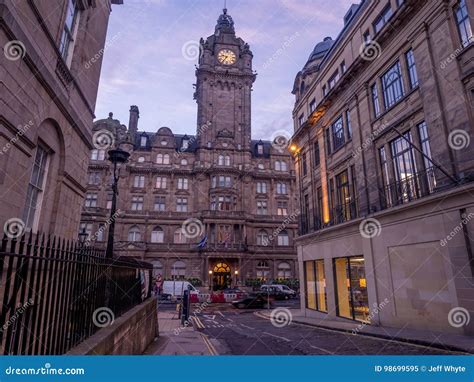 Balmoral Hotel In Edinburgh Scotland Editorial Image Image Of