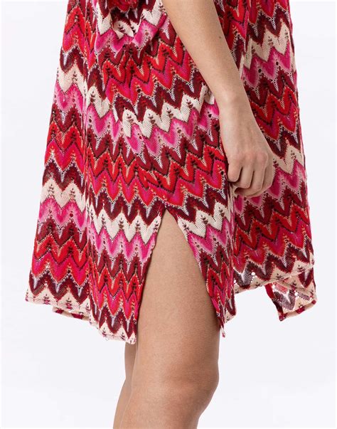 Mesh Knit Kaftan BAHIA Multicoloured Pink Lingerie Le Chat