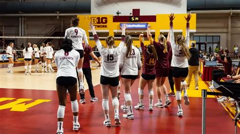 Gophers To Send Grote Wucherer To Big Ten Volleyball Media Days All Gophers