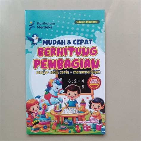 Jual Buku Paud Tk Pandai Berhitung Penjumlahan Pengurangan Perkalian