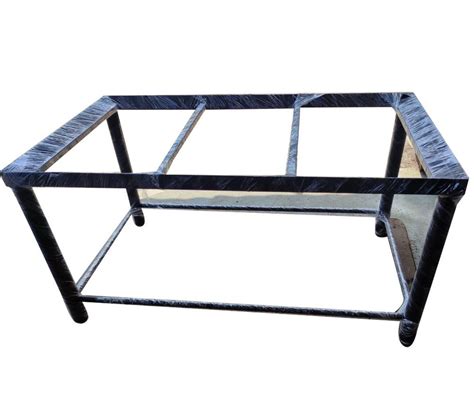 Polished Mild Steel Square Table Frame For Hotel Size 5 Feet At Rs