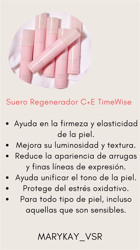 Suero Regenerador C E Timewise Cremas Mary Kay Mary Kay Fragancias