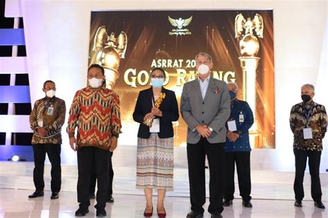 Gold Rank The 17th Asia Sustainability Reporting Rating ASRRAT 2021