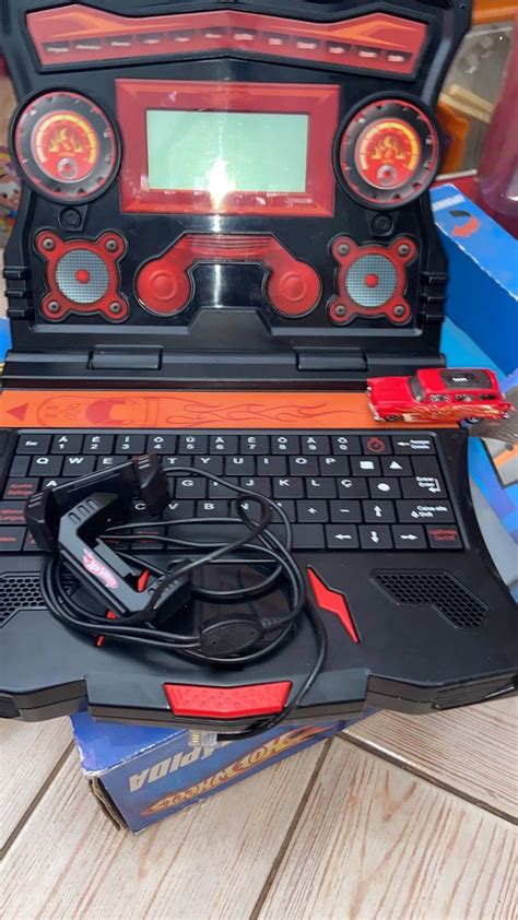 Notebook Hot Wheels De Brinquedo Brinquedo Usado 85910003 Enjoei