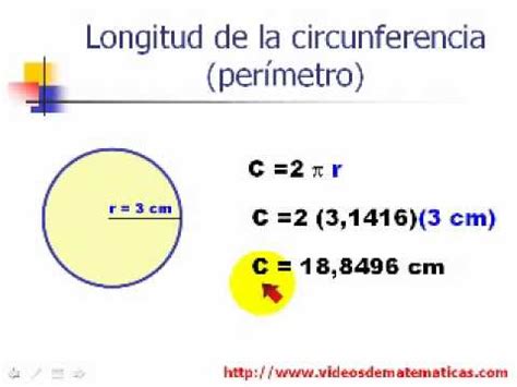 Longitud De Una Circunferencia