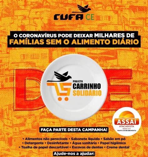 Cufa Monta Rede De Solidariedade E Distribui Mais De Mil Cestas B Sicas