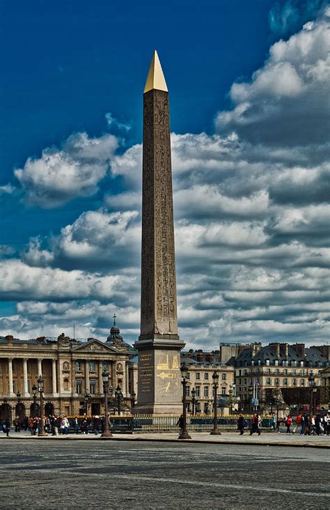 Luxor Obelisk Photograph by Jim Livock - Pixels