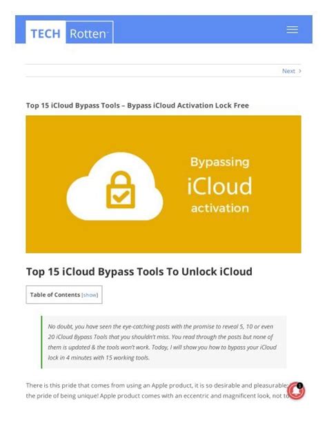 Top 15 Icloud Bypass Tools Reviewed