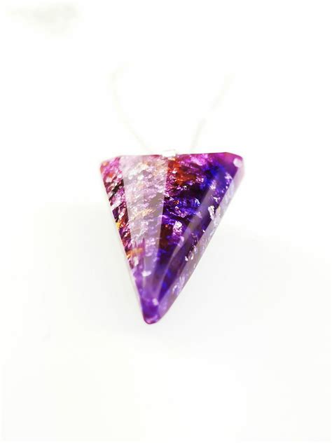 Luxury Violet Spike Orgonite Necklace