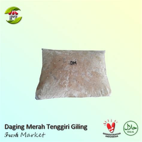 Jual Daging Merah Tenggiri Giling Kg Jakarta Timur Fresh Market