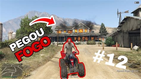 Botei Fogo Na Casa Do Neil No Gta Modo Historia Parte Youtube