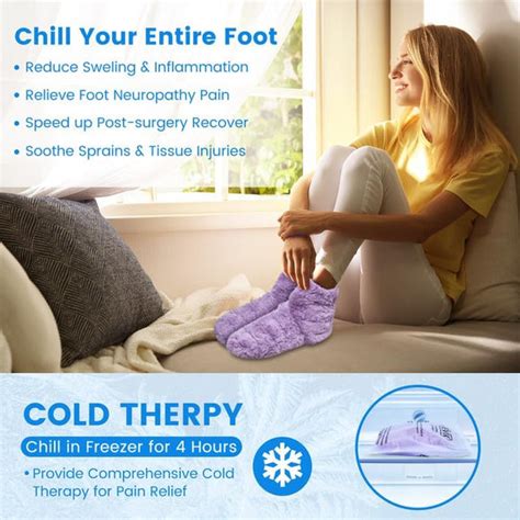 Revix Microwavable Booties And Hot Feet Warmers For Women And Menheated