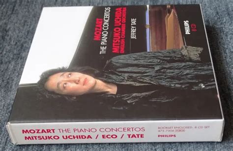 Mozart The Piano Concertos Mitsuko Uchida Eco Tate Box Cds