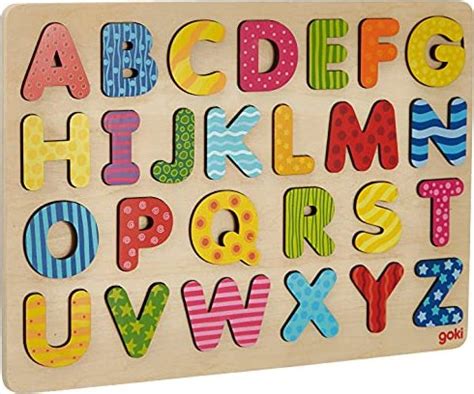 Goki Alphabet Steckpuzzle Ab Preisvergleich Geizhals