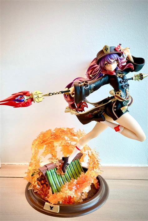 Hu Tao 17 Figurine Figure Genshin Impact Hu Tao Battle Form Fighting