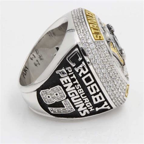 2016 Pittsburgh Penguins Stanley Cup Championship Ring Best Championship Rings Championship