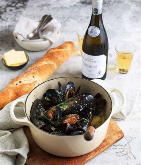 Mussels Recipe White Wine Garlic