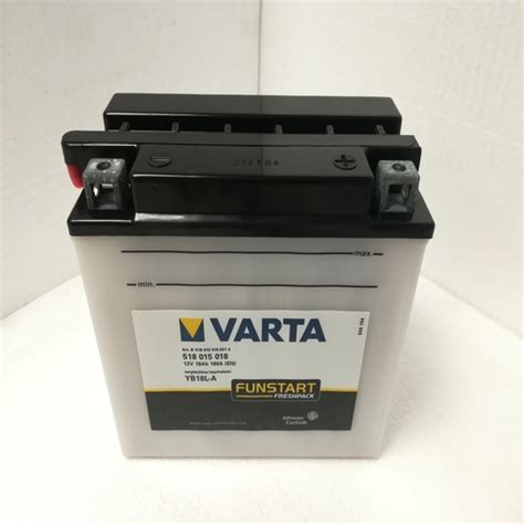 Varta Yb L A Funstart Wet Motorcycle Battery Yb La