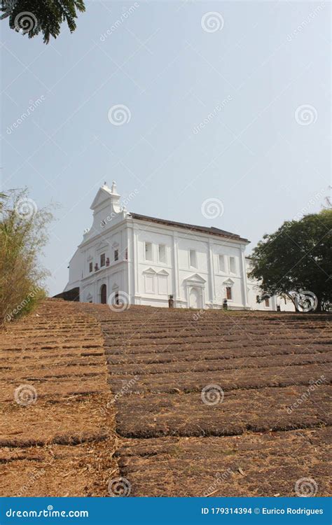 Church Of Our Lady Of The Mount Old Goa Stock Photo Image Of Afonso