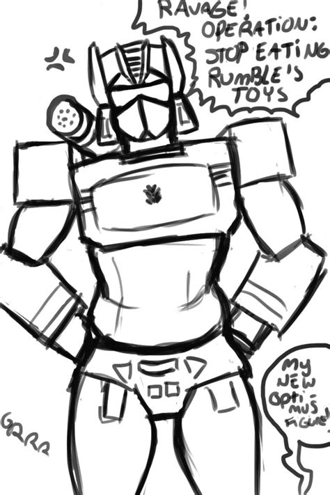 Chubby Soundwave By Transformersmix On Deviantart