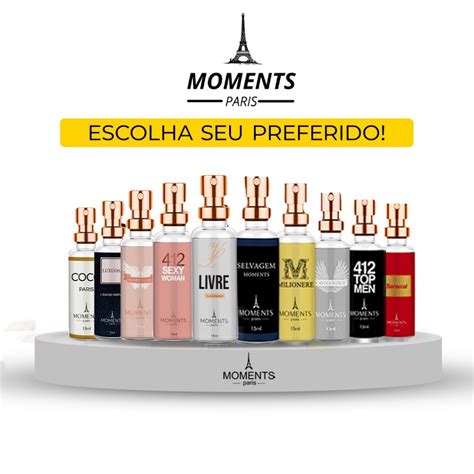 Perfume Moments Paris Ml Alta Qualidade E Fixa O Perfume De Bolso