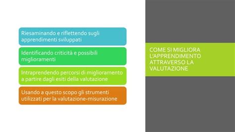 Apprendimento E Valutazione Ppt