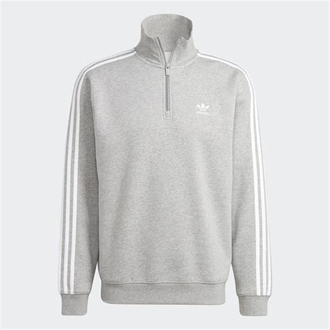 Adidas Adicolor Classics 3 Stripes Half Zip Sweatshirt Il2497