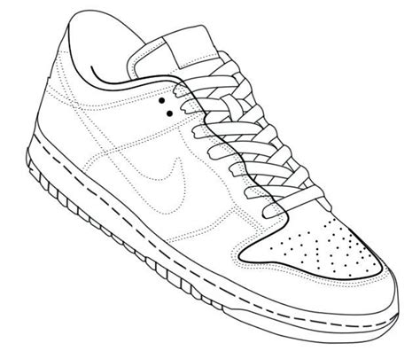 Printable Sneaker Template