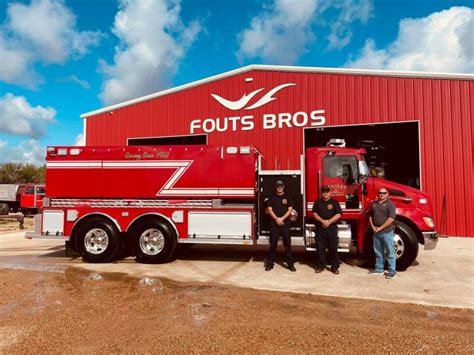 3000 Gallon Tanker Beasley TX Fouts Bros Fire