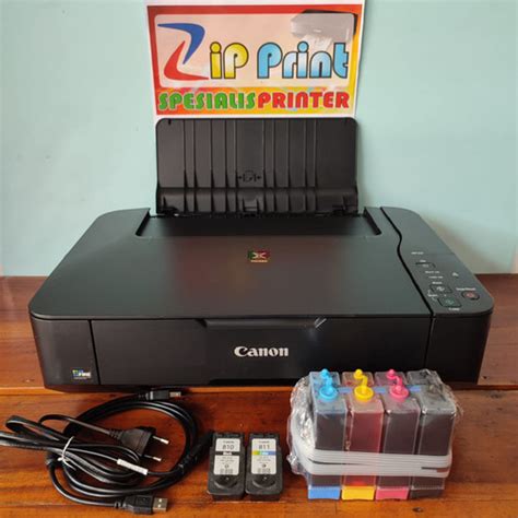 Jual Printer Second Canon Pixma MP237 Tinta Infus Baru Kardus Kayu