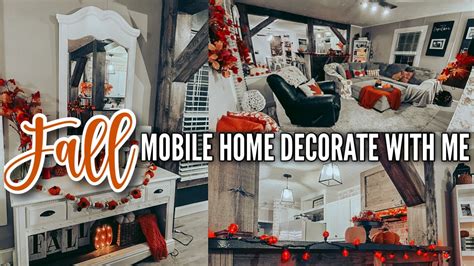 New Fall Decorate With Me Single Wide Mobile Home Fall Decor