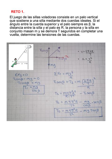 Taller 5 Editable RETO 1 El Juego De Las Sillas Voladoras Consiste