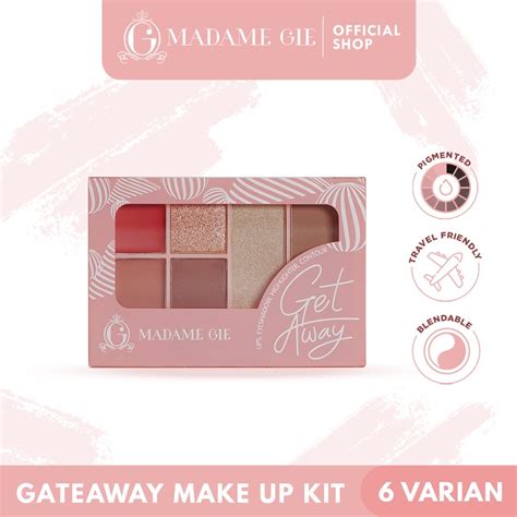 Jual Madame Gie Getaway Make Up Kit Makeup Face Pallete Shopee